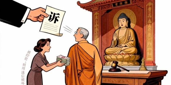 女子罕见被控迷信罪 “供奉”2.1亿