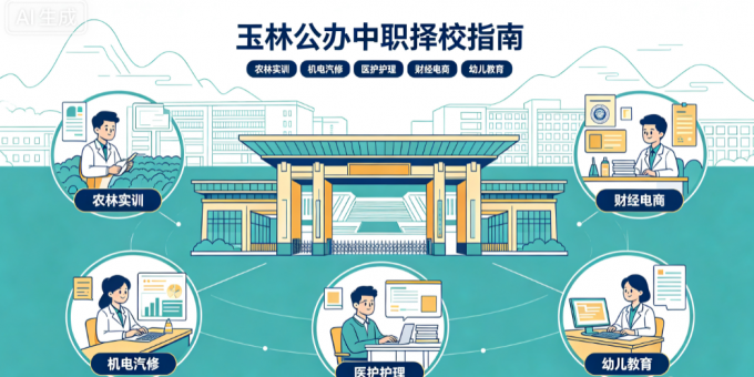 玉林地区内公办免学费中职学校