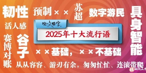 2025年十大流行语公布！