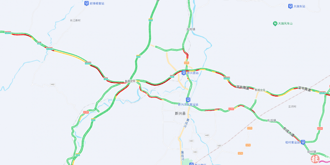 返粤高峰，广西往广东方向堵车！